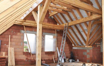 Hanscombe End attic trusses